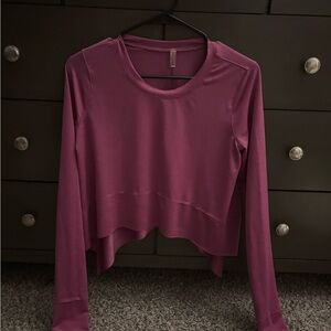 FP Movement by Free People Long Sleeve Top in Berry